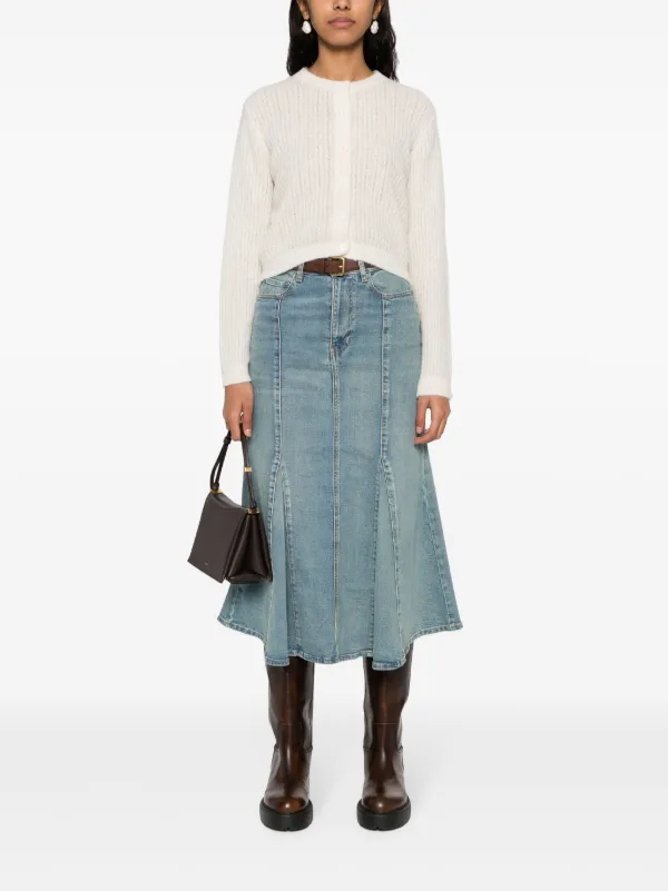 A.P.C. Milo cable-knit Cardigan | Neutrals | FARFETCH