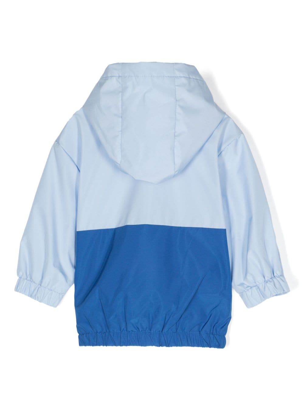 BOSS Kidswear Regenjas met colourblocking Blauw