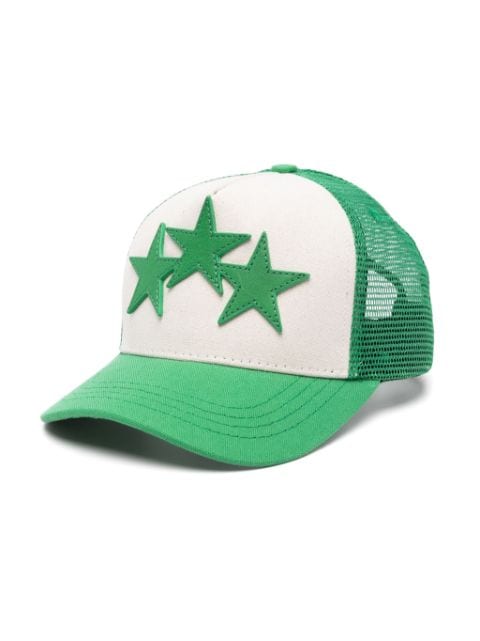 AMIRI KIDS 3 Star-patches trucker cap