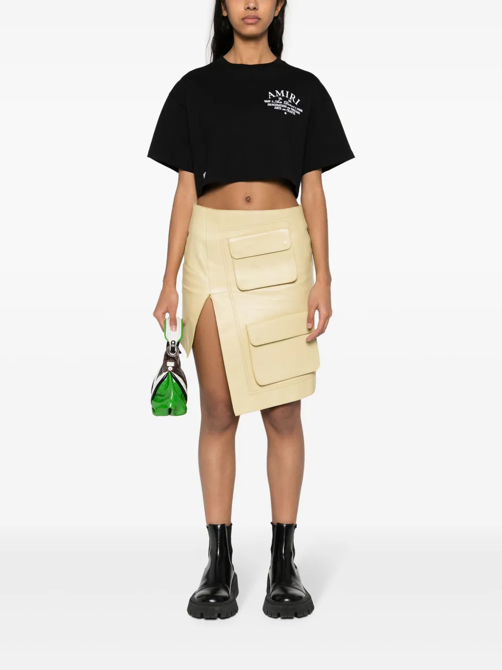 AMIRI T-shirt met print - Zwart