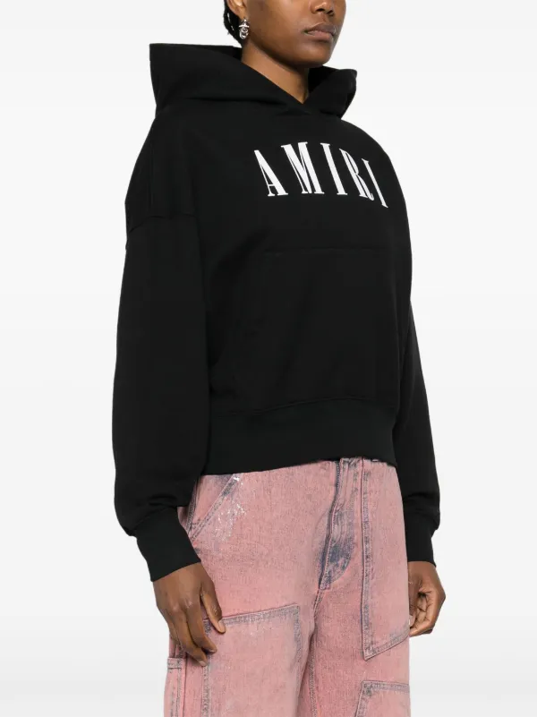 AMIRI ロゴ パーカー | ブラック | FARFETCH JP