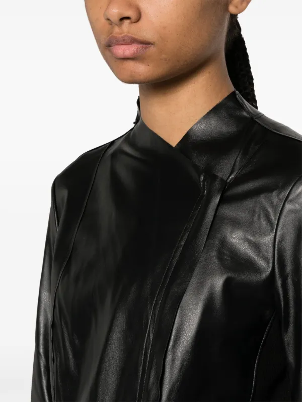 DKNY panelled-design Jacket Black FARFETCH AU