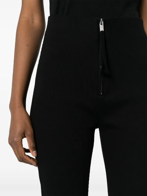 パンツ THOM KROM Women Straight Pants WP5 BLACK Thom Krom Ribbed high-waist Trousers | Black | FARFETCH