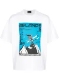 Kolor graphic-print cotton T-shirt - White