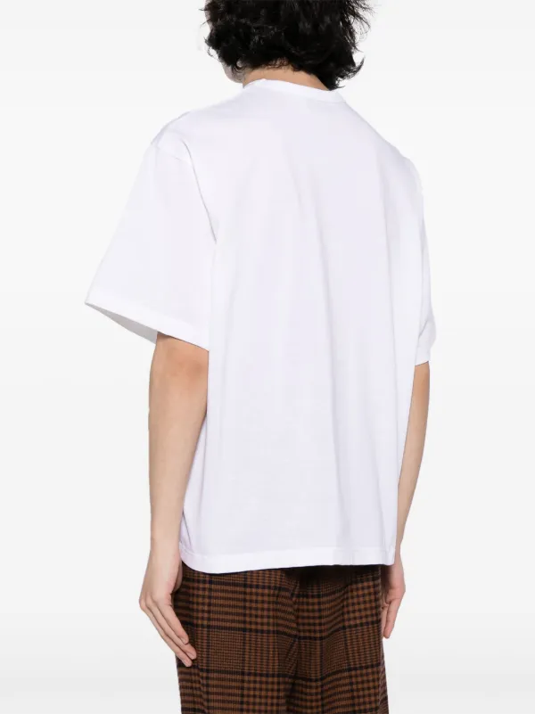 【関税込み】Kolor ホワイト グラフィックTシャツ Kolor グラフィック Tシャツ | ホワイト | FARFETCH JP