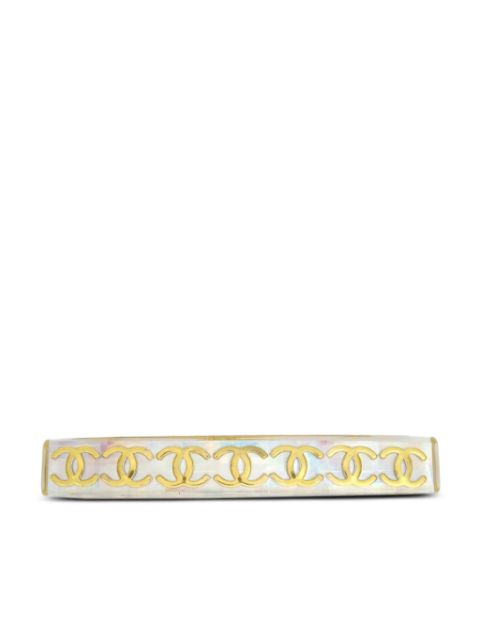 Cheap HOT SALE CHANEL 1997 CC-logo barrette Women