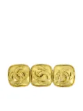 CHANEL Pre-Owned 1994 Triple CC brooch - Gold