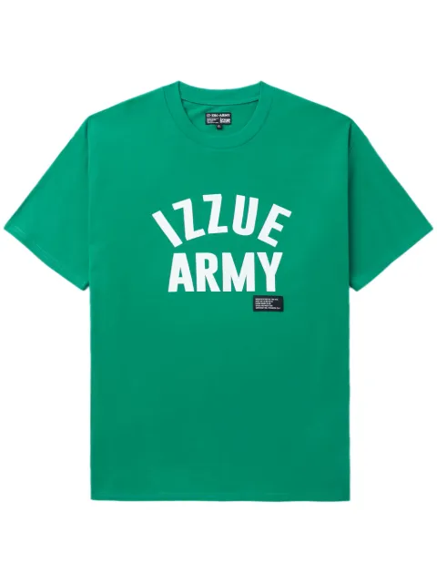 izzue logo-print cotton T-shirt