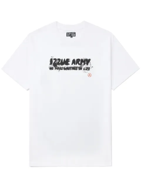 izzue logo-print cotton T-shirt