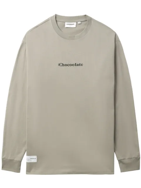CHOCOOLATE sudadera con logo estampado