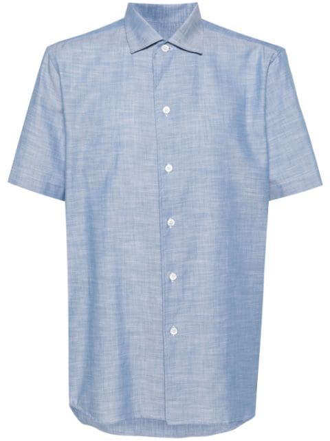 Brioni chambray cotton shirt