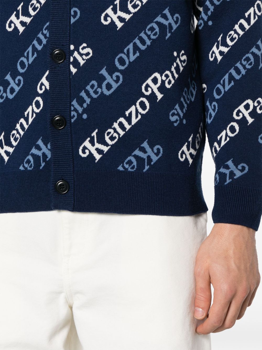 Kenzo x Verdy jacquard cardigan Men