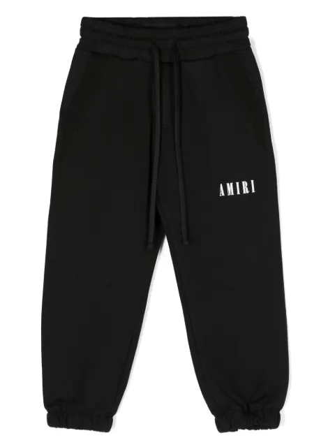 AMIRI KIDS logo-print cotton track pants