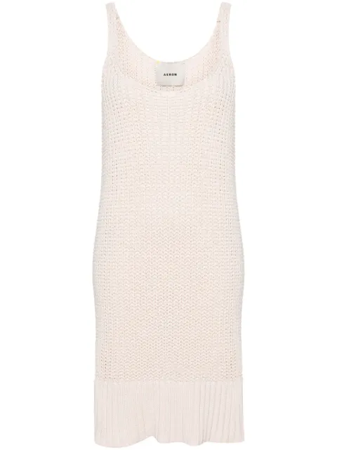 AERON Murex chunky-knit mini dress