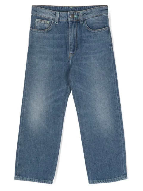Palm Angels Kids straight-leg jeans