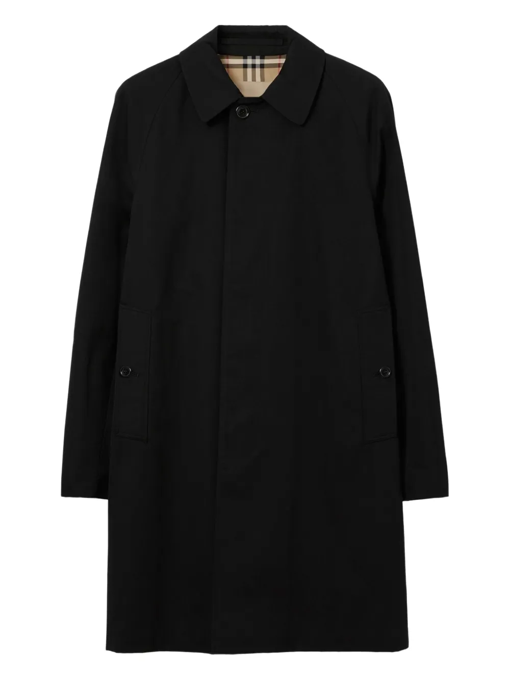 Burberry Long Camden Heritage Car coat | Black | Image 1