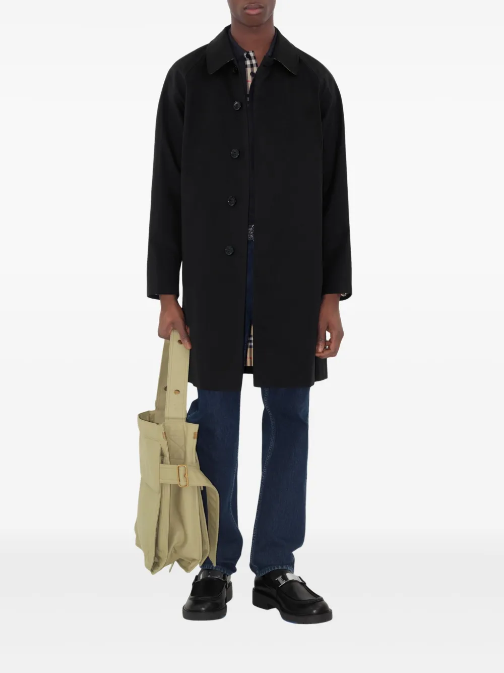 Burberry Long Camden Heritage Car coat | Single Breasted Coats | Image 2