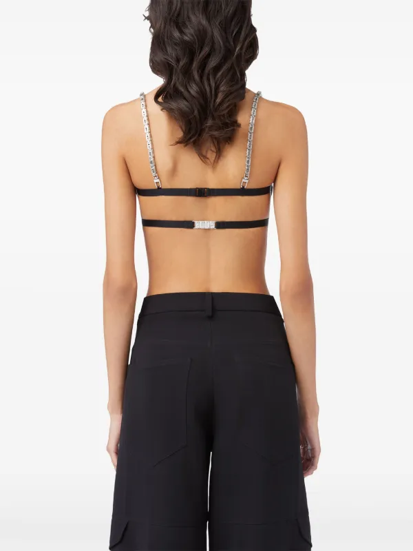 GCDS ロゴチェーン ブラトップ | ブラック | FARFETCH JP GCDS ロゴチェーン ブラトップ | ブラック | FARFETCH JP