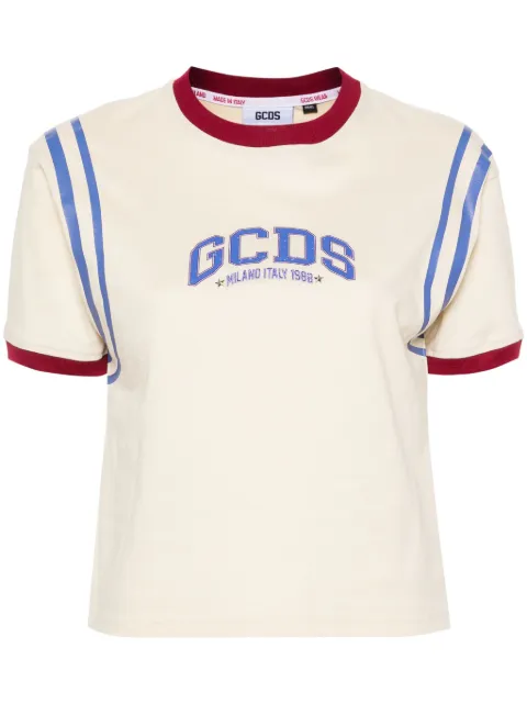GCDS logo-print cotton T-shirt