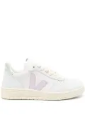 VEJA V-10 ChromeFree® leather sneakers - Blue
