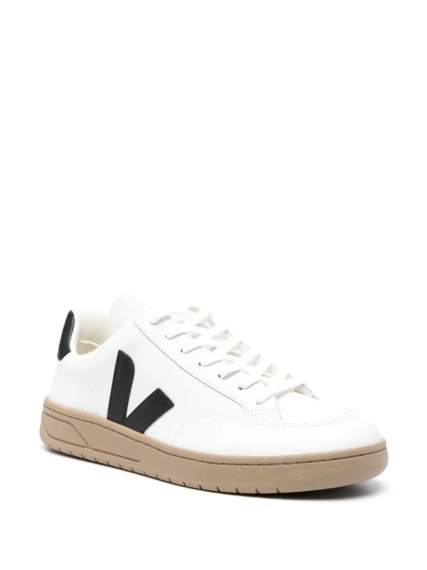 VEJA V-12 レザースニーカー ホワイト 23〜23.5センチ - メルカリ