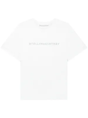 Stella McCartney レーストリム Tシャツ | ホワイト | FARFETCH JP