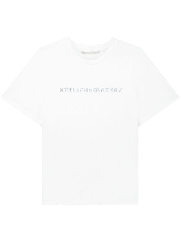 Stella McCartney ビジューロゴ Tシャツ - Farfetch