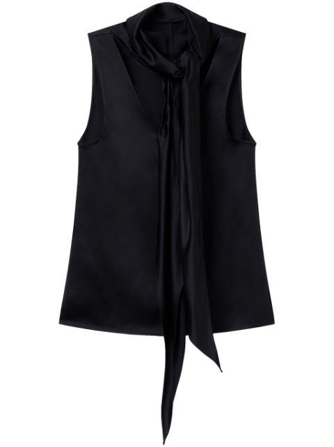 Stella McCartney scarf-collar sleeveless top Women