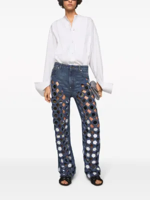 ステラマッカートニー シアーロングスリーブ メッシュトップス Stella McCartney（ステラ・マッカートニー）ウィメンズ