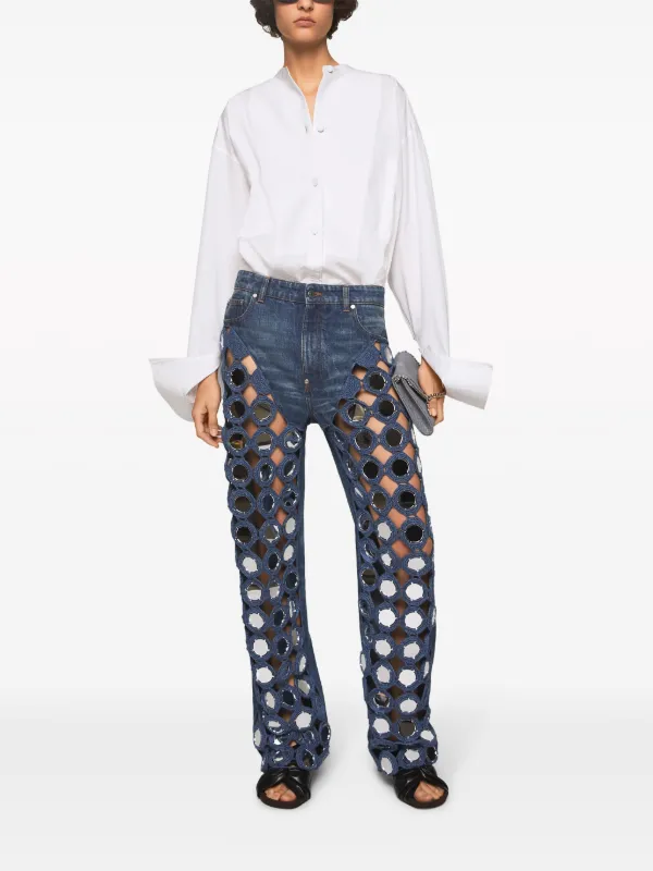 Stella McCartney Plastron シャツ | ホワイト | FARFETCH JP