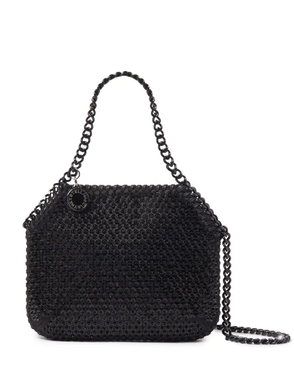 【STELLA MCCARTNEY】関税込☆ファラベラ ミニトート ブラック Stella McCartney ファラベラ ミニトート | ブラック | FARFETCH JP