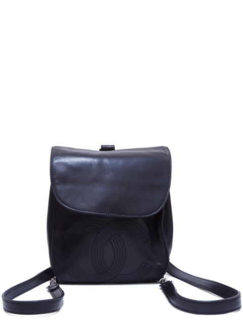 HOT SALE CHANEL 1996-1997 Mark backpack Women