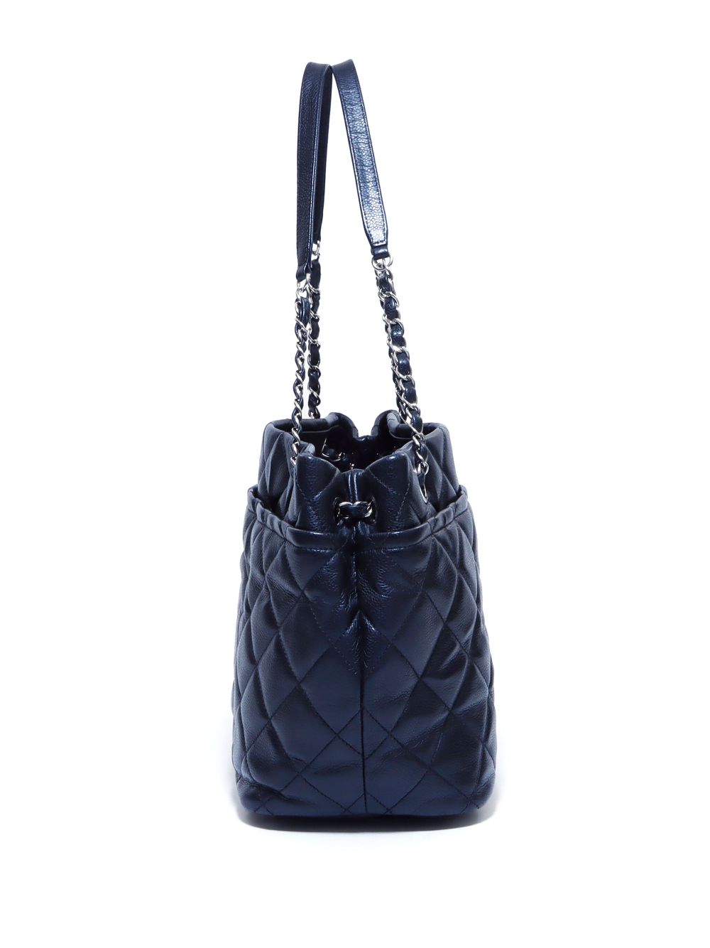 CHANEL 2012-2013 CC diamond-quilted tote bag Women