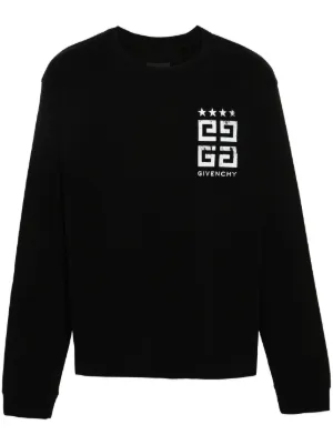 Givenchy GVCY-print long-sleeve T-shirt | Black | FARFETCH