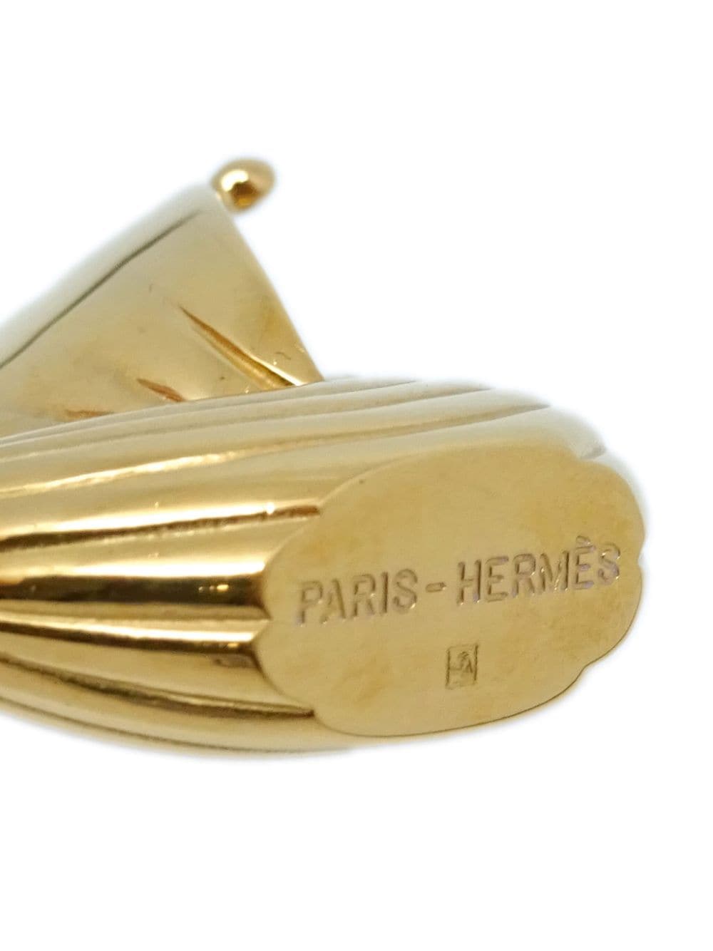 Pre-owned Hermes 2006 L'air De Paris Yacht Padlock In Gold