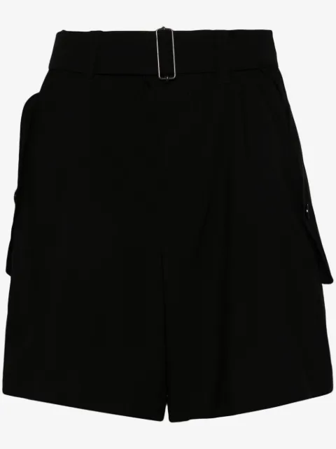 Y's belted high-waisted shorts
