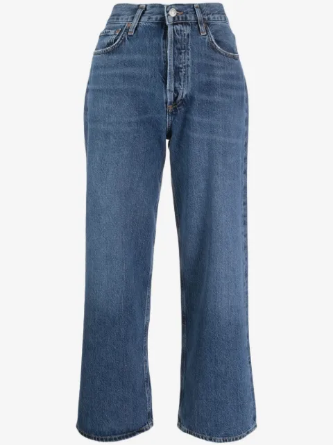 AGOLDE Ren Jean high-rise cropped jeans