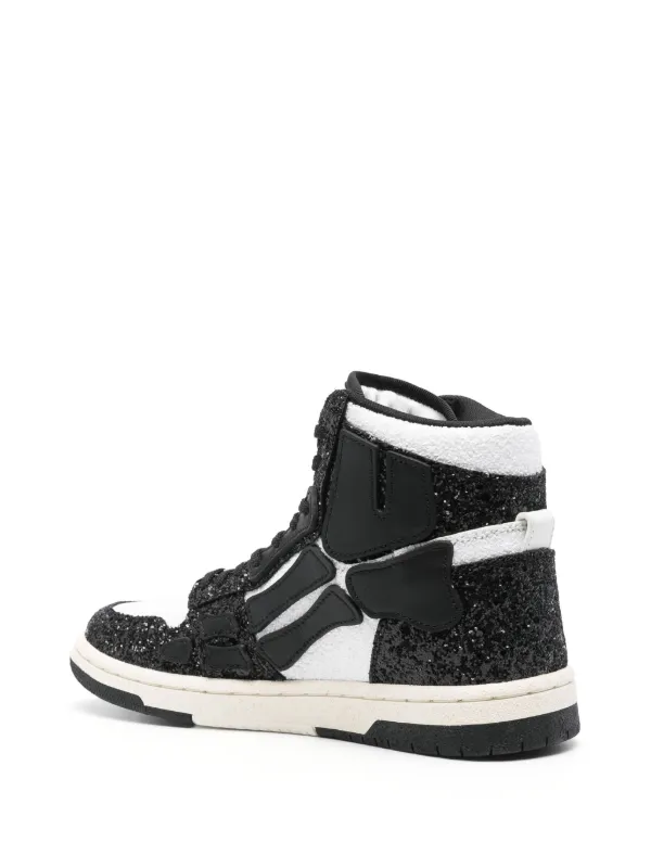 ★送関込み★ AMIRI Skeleton High Top Trainers Amiri Skeleton High Top SKEL leather Sneaker Size 7 | eBay