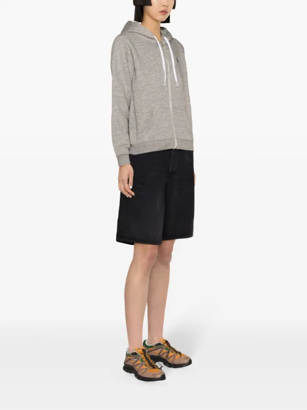 Polo Ralph Lauren Polo Pony-embroidered zip-up Hoodie | Grey