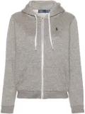 Polo Ralph Lauren Polo Pony-embroidered zip-up hoodie - Grey