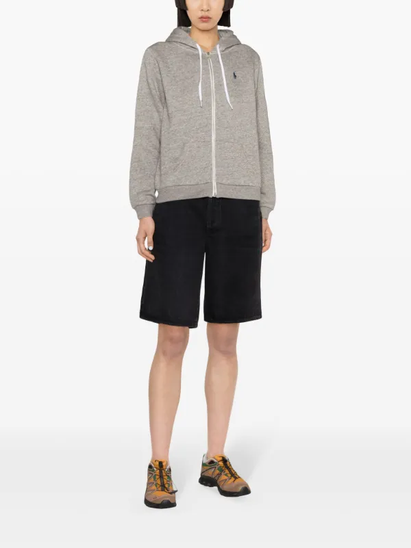 【送料&関税込】Polo Ralph Lauren Pony Embroidered Zip-up Ho Ralph Lauren Kids Polo Pony embroidered zip-up hoodie(Adult