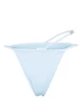 GCDS Sita logo-plaque bikini bottoms - Blue