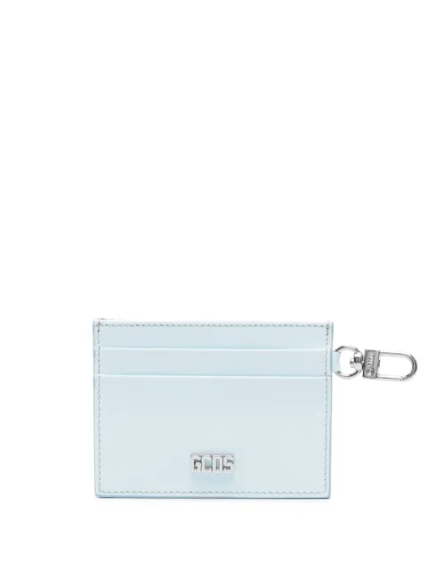 GCDS Comma leather card holder
