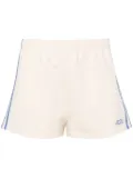 GCDS logo-embroidered jersey shorts - Neutrals