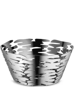 Alessi MT01 B La Stanza dello Scirocco Cestino in Acciaio Colorato con