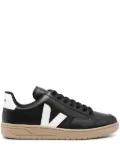 VEJA V-12 leather sneakers - Black