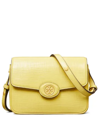 Tory Burch Robinson Shoulder Bag | Yellow | FARFETCH