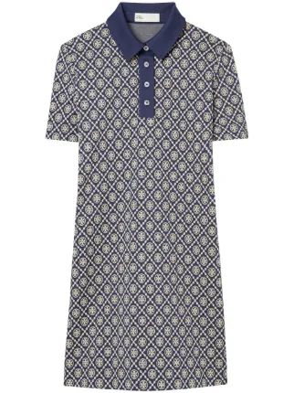 TORY BURCH チュニック パフォーマンス ポロシャツ チュニック パフォーマンス ポロシャツ: レディース トップス