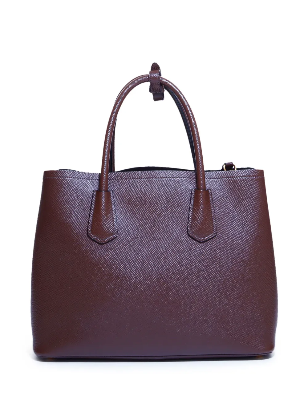 Prada Pre-Owned Saffiano shopper met logo - Bruin