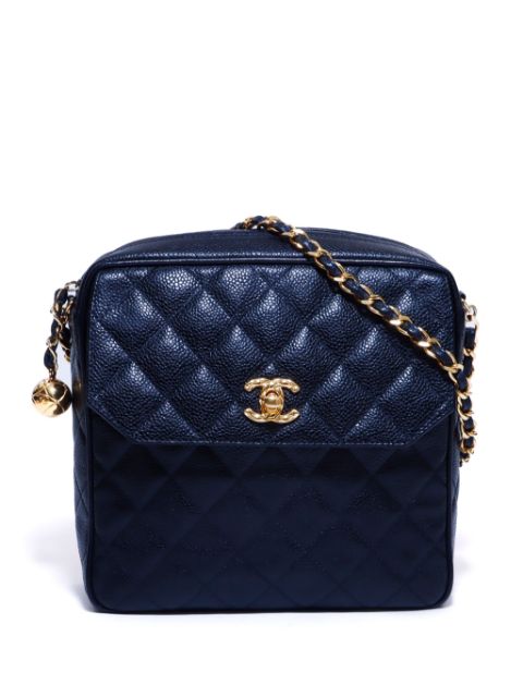 Cheap HOT SALE CHANEL 1991-1994 diamond-quilted crossbody bag Women